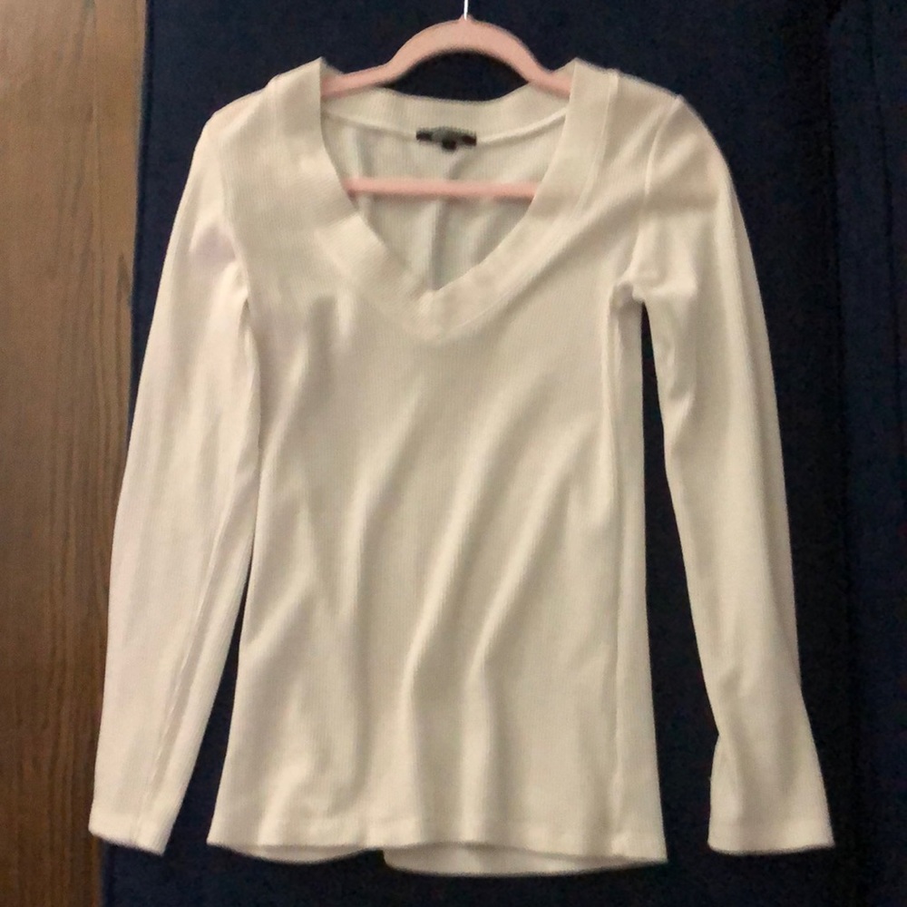 Ribbed long sleeve tshirt